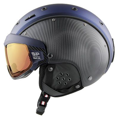 Превью Шлем горнолыжный Шлем горнолыжный CASCO SP-6 Visor Navy/Black Structure (07.2558)